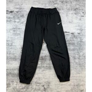 Nike Womens Sportswear Essential Joggers Black Cotton Fleece Pants Small BV4095